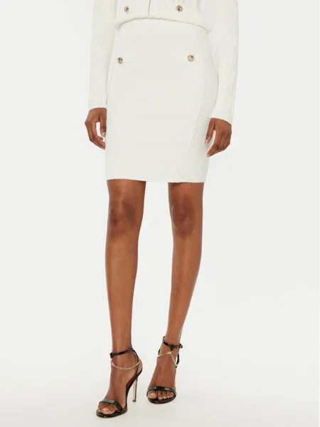 Marciano Guess Fustă tip creion alb