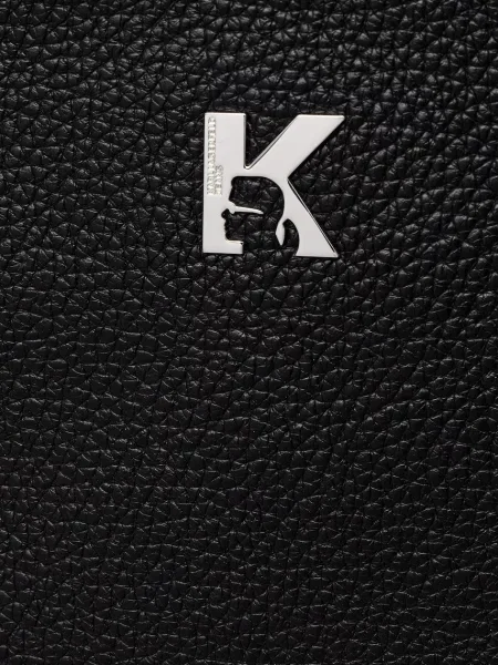Кожаная сумка шоппер Karl Lagerfeld Jeans