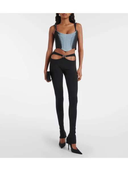 Leginsai Mugler juoda
