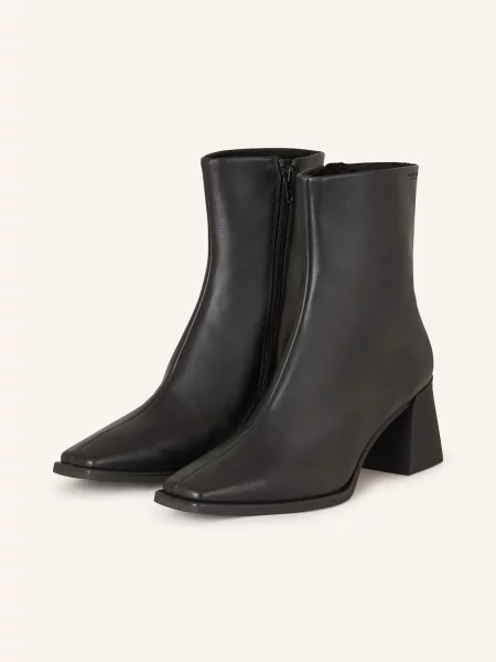 Vagabond Shoemakers Botki skórzane Hedda czarne