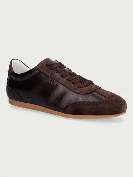 BOSS Solenne sneakers pentru femei din piele maro