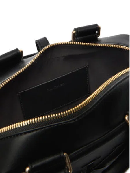 Calvin Klein Ročna torbica BOLD ELONGATED MINI' črna