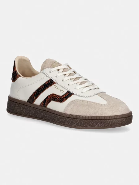 Gant Cuzima sneakers pentru femei din piele bej