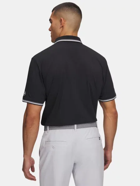 Polo majica Under Armour crna