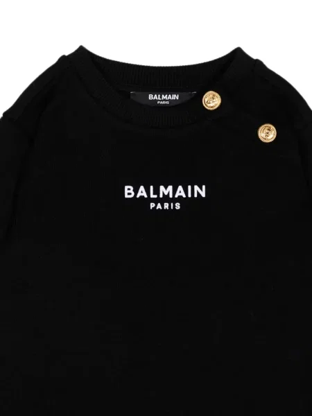 Bluza dziecięca Balmain czarna