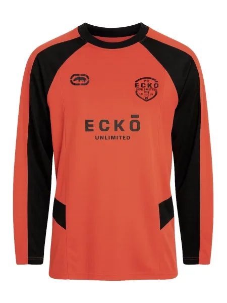 Ecko Unlimited Póló narancsvörös fekete