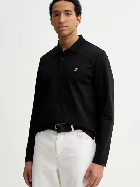 Tricou mânecă lungă Hugo negru