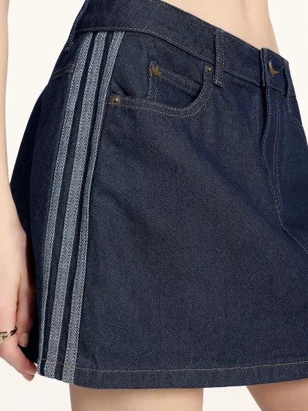 Adidas Originals Džínová Sukně tmavě modrá