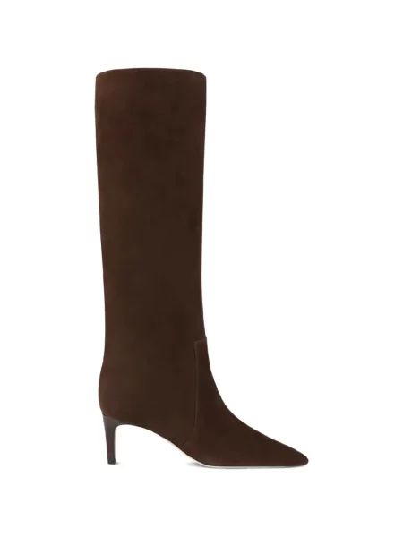Botine Paris Texas din piele de căprioară maro