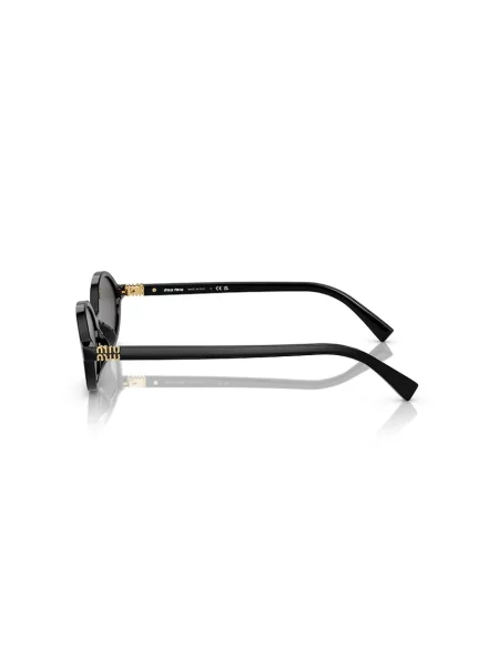 Okulary przeciwsłoneczne Miu Miu Eyewear czarne
