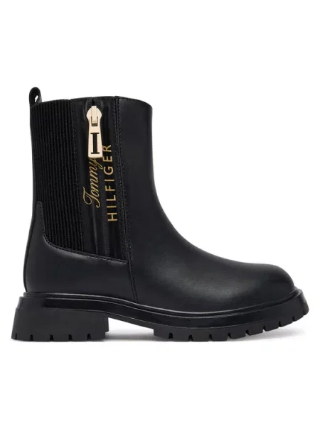 Polokozačky Tommy Hilfiger Ashlyn M černá