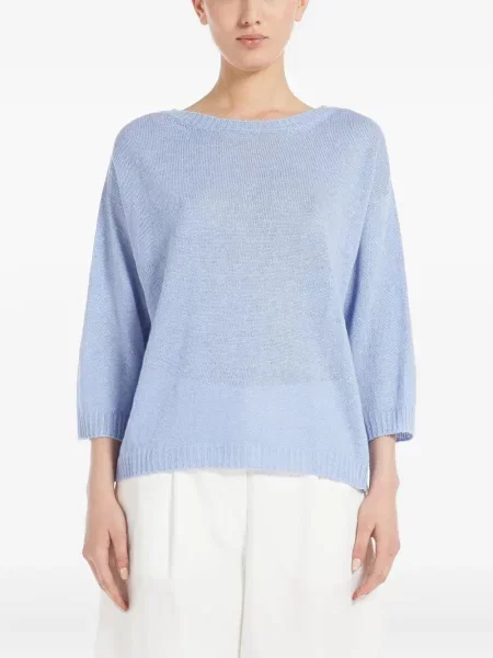 Top Max Mara niebieski