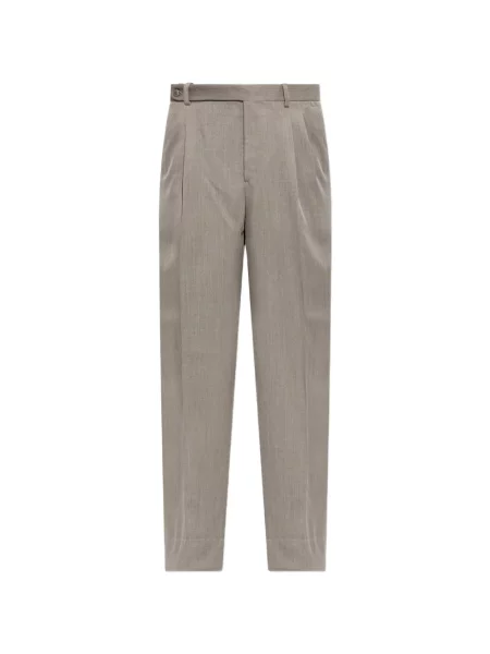 Pantaloni Brioni de lână gri