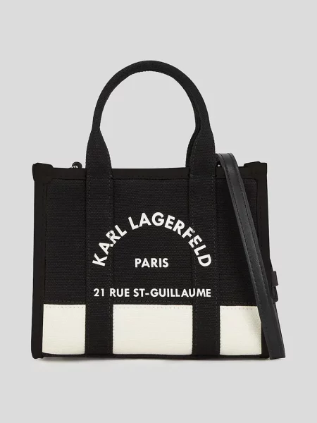 Karl Lagerfeld Poșete crem negru