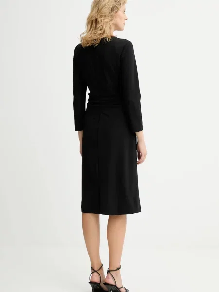 Calvin Klein ruha mini egyenes fekete