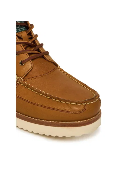 Šnurovacie čižmy Polo Ralph Lauren hnedá