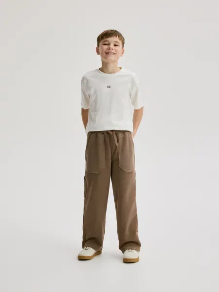 Брюки Reserved коричневые