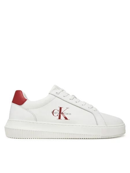 Sneakersy Calvin Klein Jeans białe