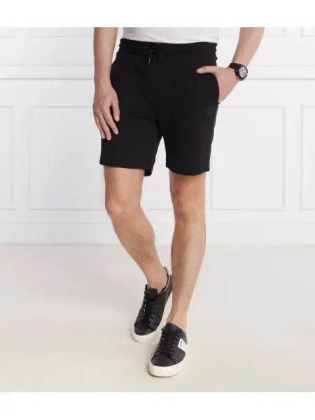 BOSS ORANGE Pantaloni scurți Sewalk | Relaxed fit negru
