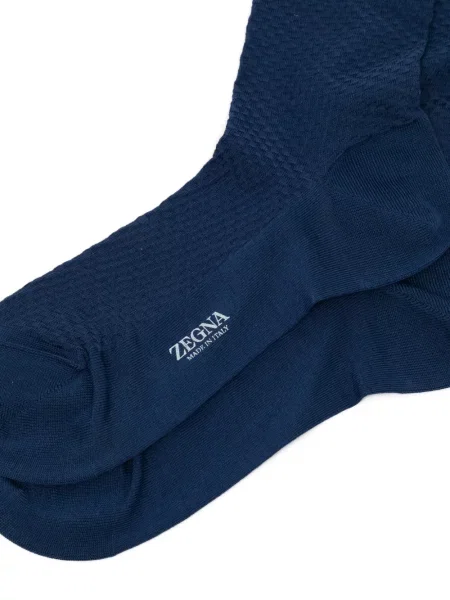Șosete Zegna albastru