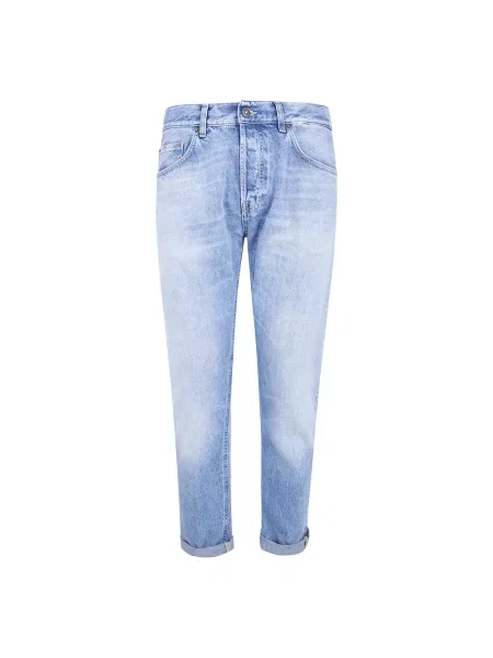 Skinny jeansy skinny Dondup niebieskie