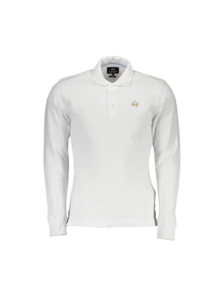 Polo La Martina elegancke białe