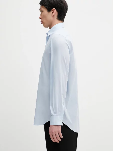 Paul Smith koszula regular z kołnierzykiem klasycznym niebieski