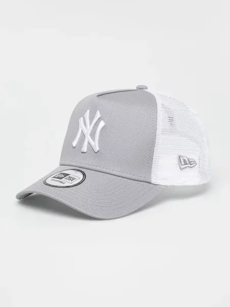 New Era MLB Clean New York Yankees Trucker Cap Grey gri