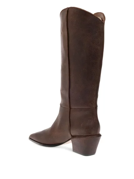 Botine Paris Texas din piele maro
