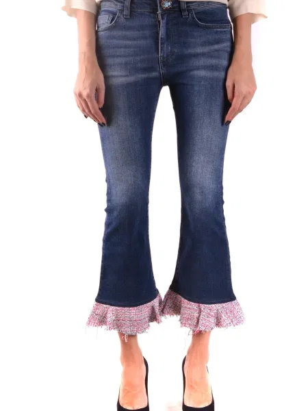 Blugi evazați Pinko albastru