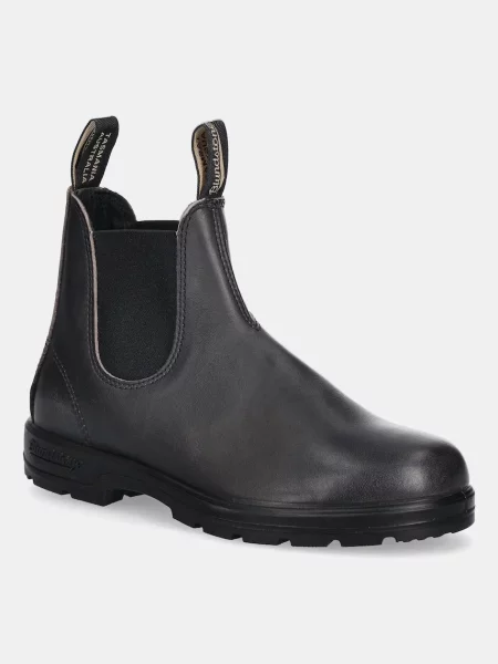 Кожени боти челси Blundstone черно