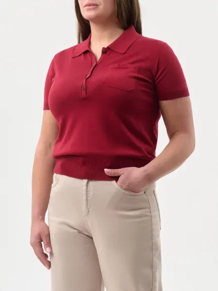 Поло Panicale Cashmere червоне