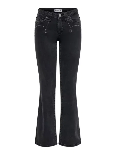 ONLY Jeans ONLWAUW metalic gri