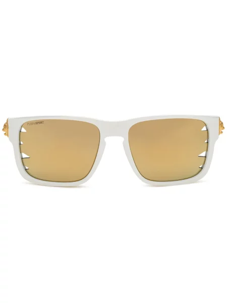 Sluneční brýle Plein Sport bílé