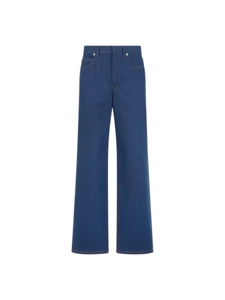 Jeansy Fendi niebieskie