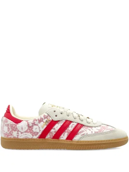 Sneakerși Adidas Samba din piele albastru