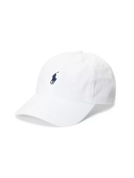 Czapka z daszkiem Polo Ralph Lauren biała