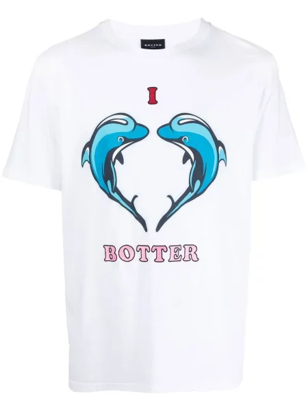 Tricou Botter cu imagine alb