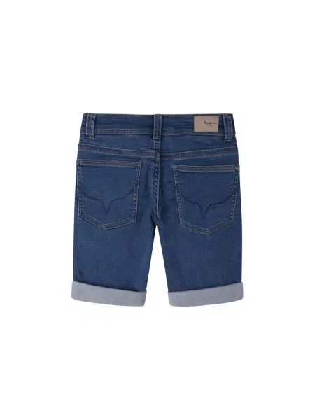 Pantaloni copii Pepe Jeans albastru