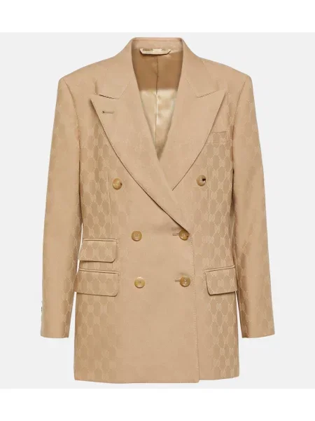 Marynarka Gucci wełniana beżowa