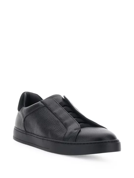 Sneakerși Doucal's din piele negru