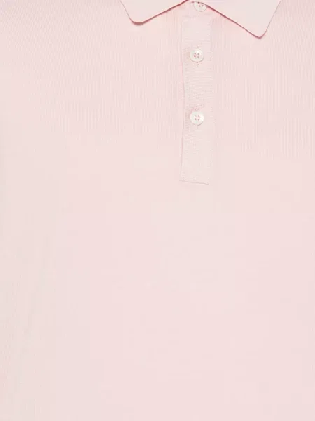 Scurt tricou polo Barba roz