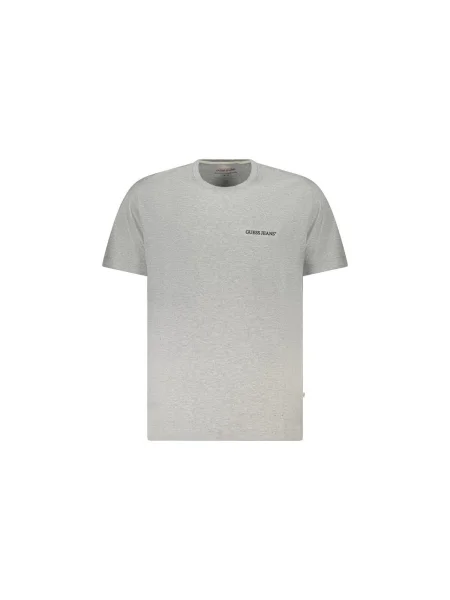 Polo Guess Jeans cu mâneci scurte gri