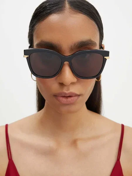 Слънчеви очила Bottega Veneta черно