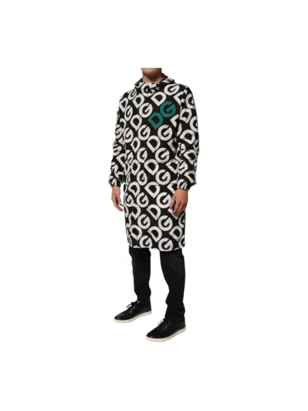 Kurtka Dolce And Gabbana z kapturem z nadrukiem