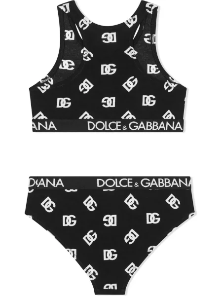 Majtki dziecięce Dolce And Gabbana czarne