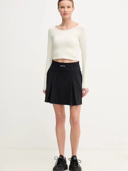 Peak Performance spódnica sportowa mini rozkloszowana czarny