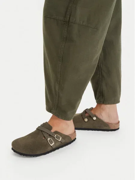 BIRKENSTOCK Natikače s Blair maslinasta zelena