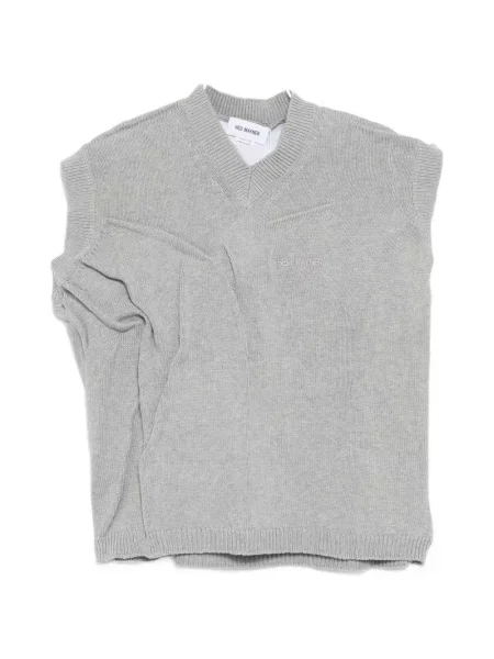 Елек Hed Mayner бродиран сиво