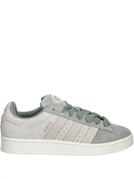 Маратонки Adidas Terrex с връзки на райета с дантела червено